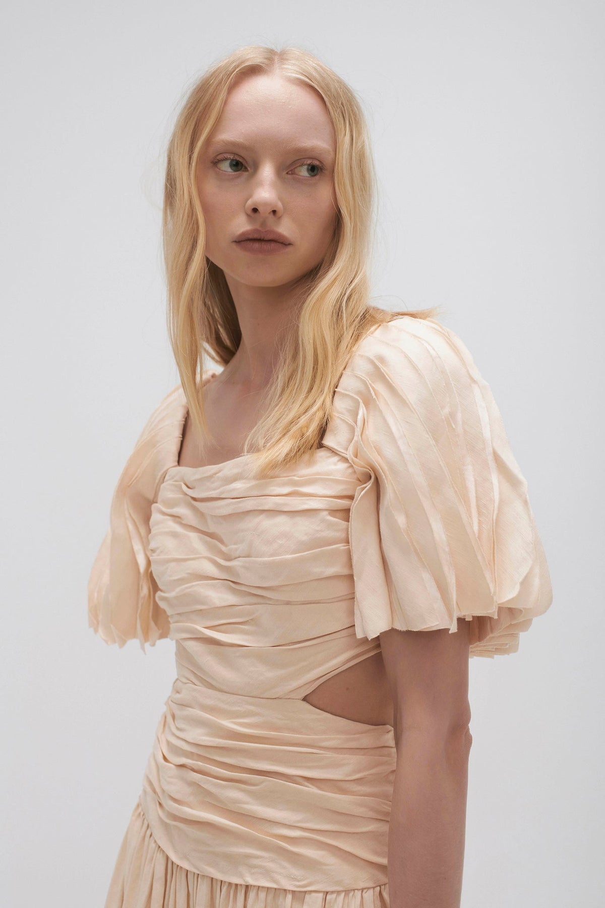 Women Marianne Ruched Midi Dress | Aje