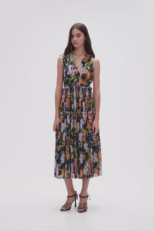 Women Marlowe Shirred Midi Dress | Aje