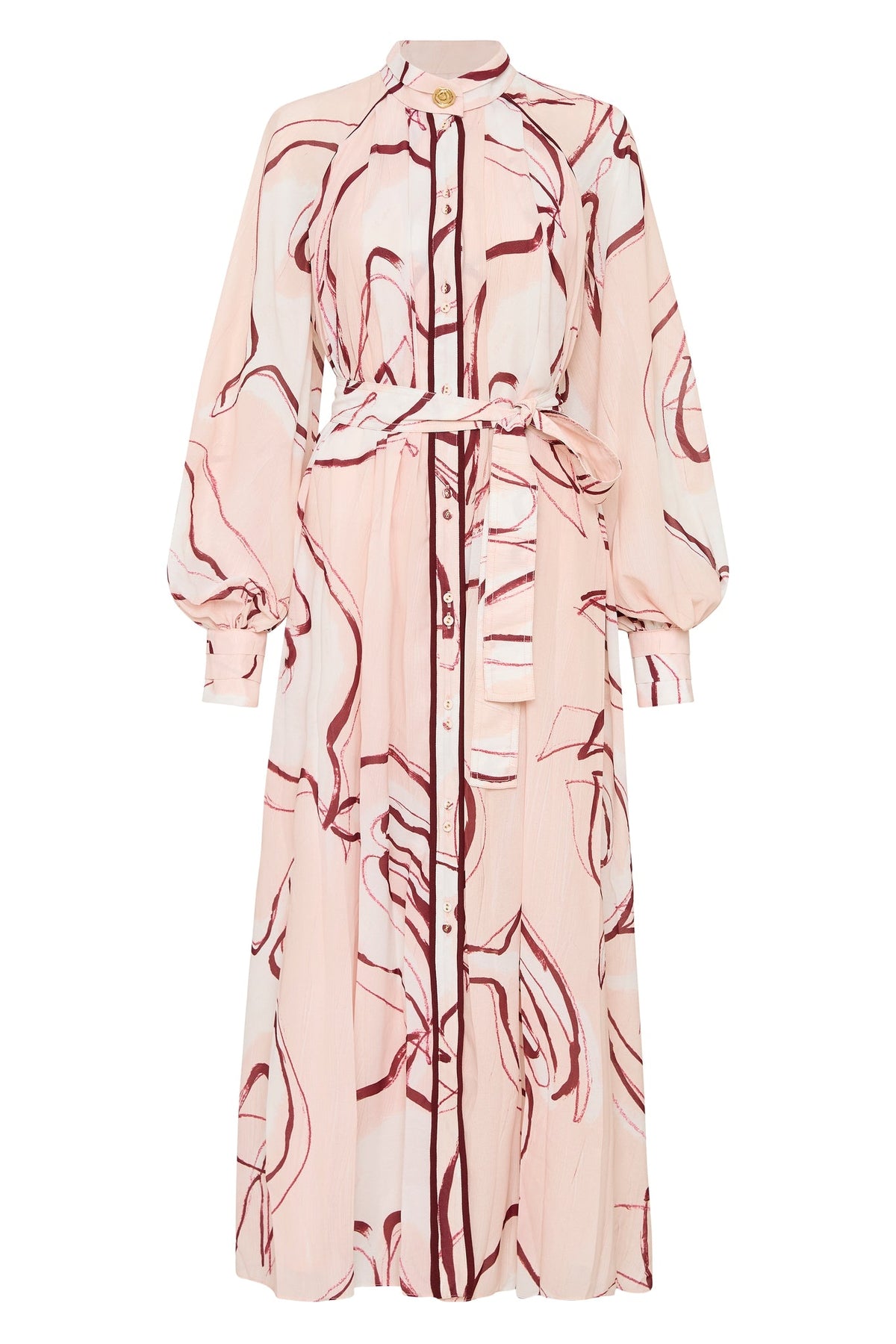 Women Beatrice Pleated Midi Dress | Aje