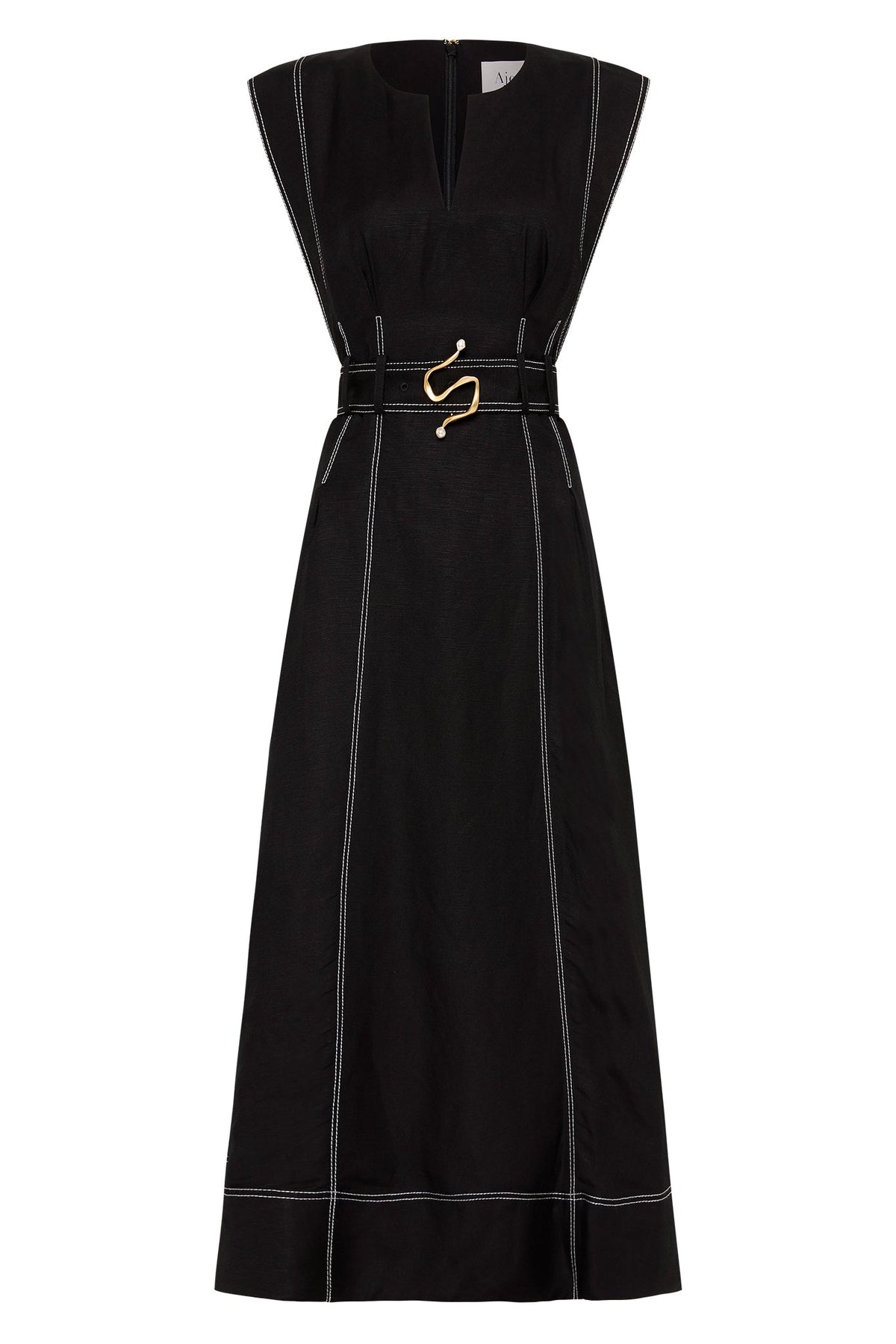 Women Beacon Structured Midi Dress | Aje
