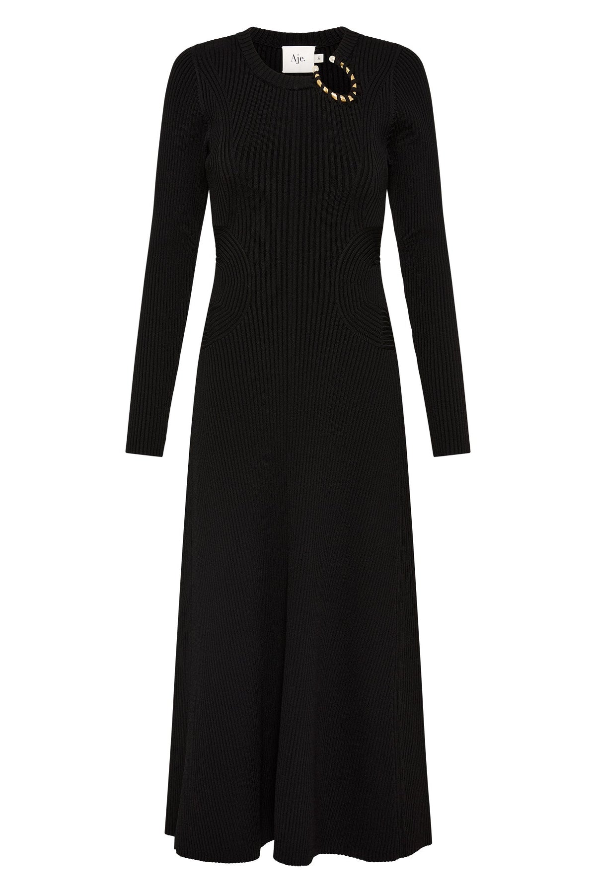 Women Crescent Knit Midi Dress | Aje