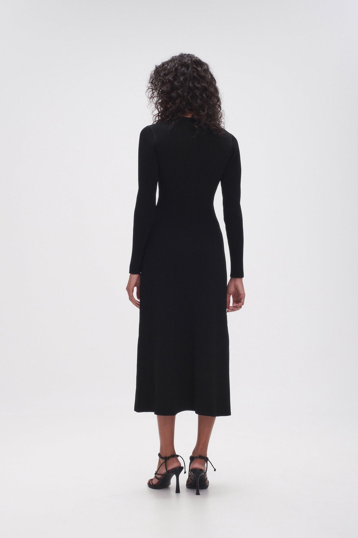 Women Crescent Knit Midi Dress | Aje