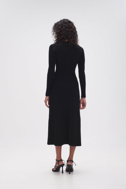 Women Crescent Knit Midi Dress | Aje