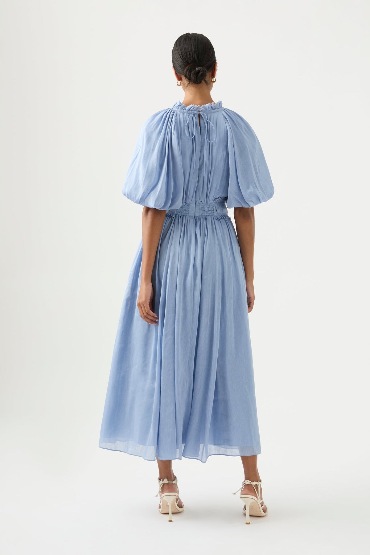 Women Elysium Blouson Midi Dress | Aje