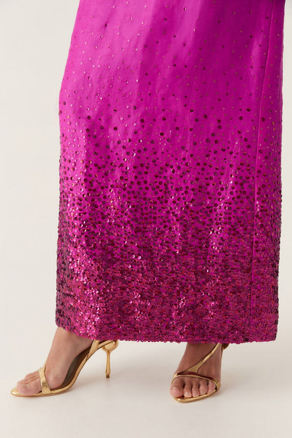 Women Reflection Sequin Maxi Dress | Aje