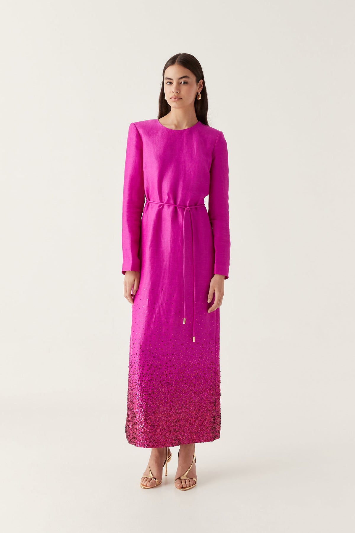 Women Reflection Sequin Maxi Dress | Aje