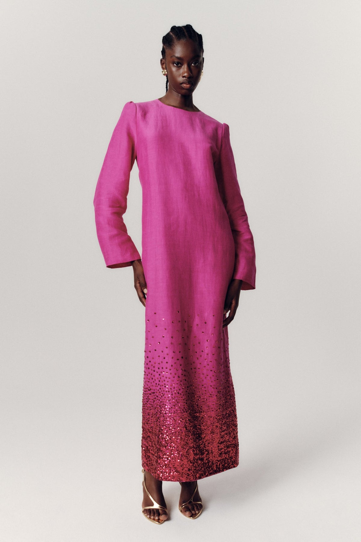Women Reflection Sequin Maxi Dress | Aje