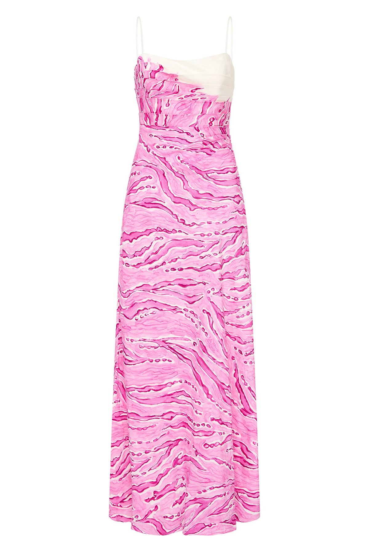 Women Clarice Draped Maxi Dress | Aje