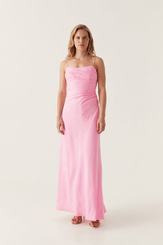 Women Clarice Draped Maxi Dress | Aje