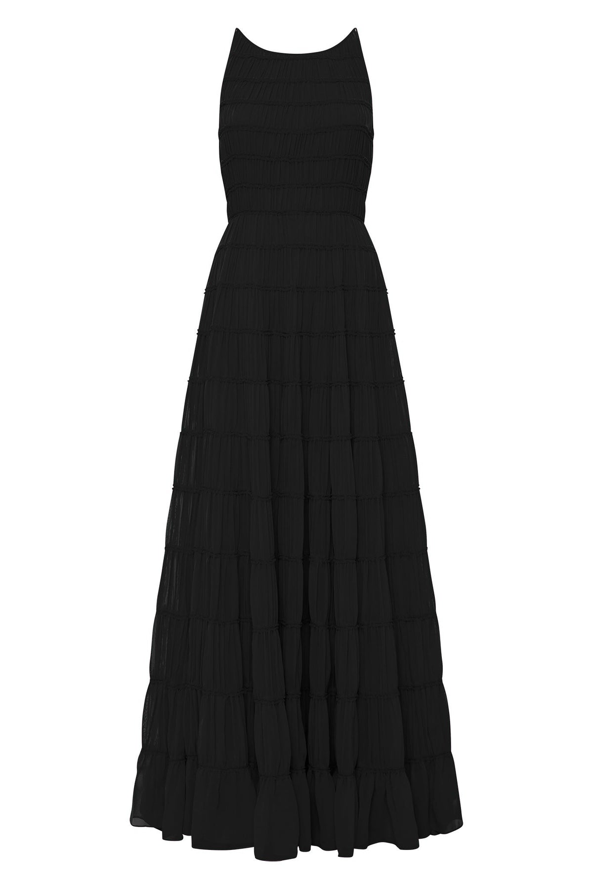 Women Rosewood Ruched Maxi Dress | Aje