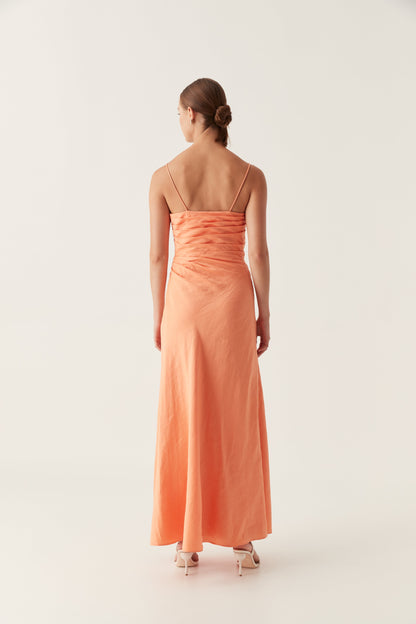Women Clarice Draped Maxi Dress | Aje
