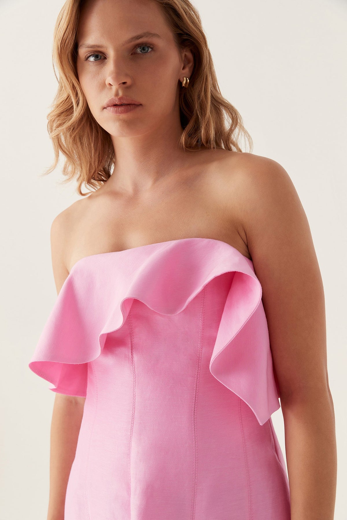 Women Shallows Strapless Gown | Aje