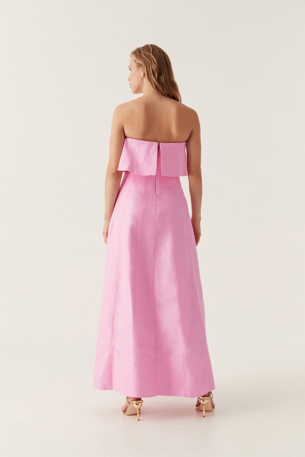 Women Shallows Strapless Gown | Aje