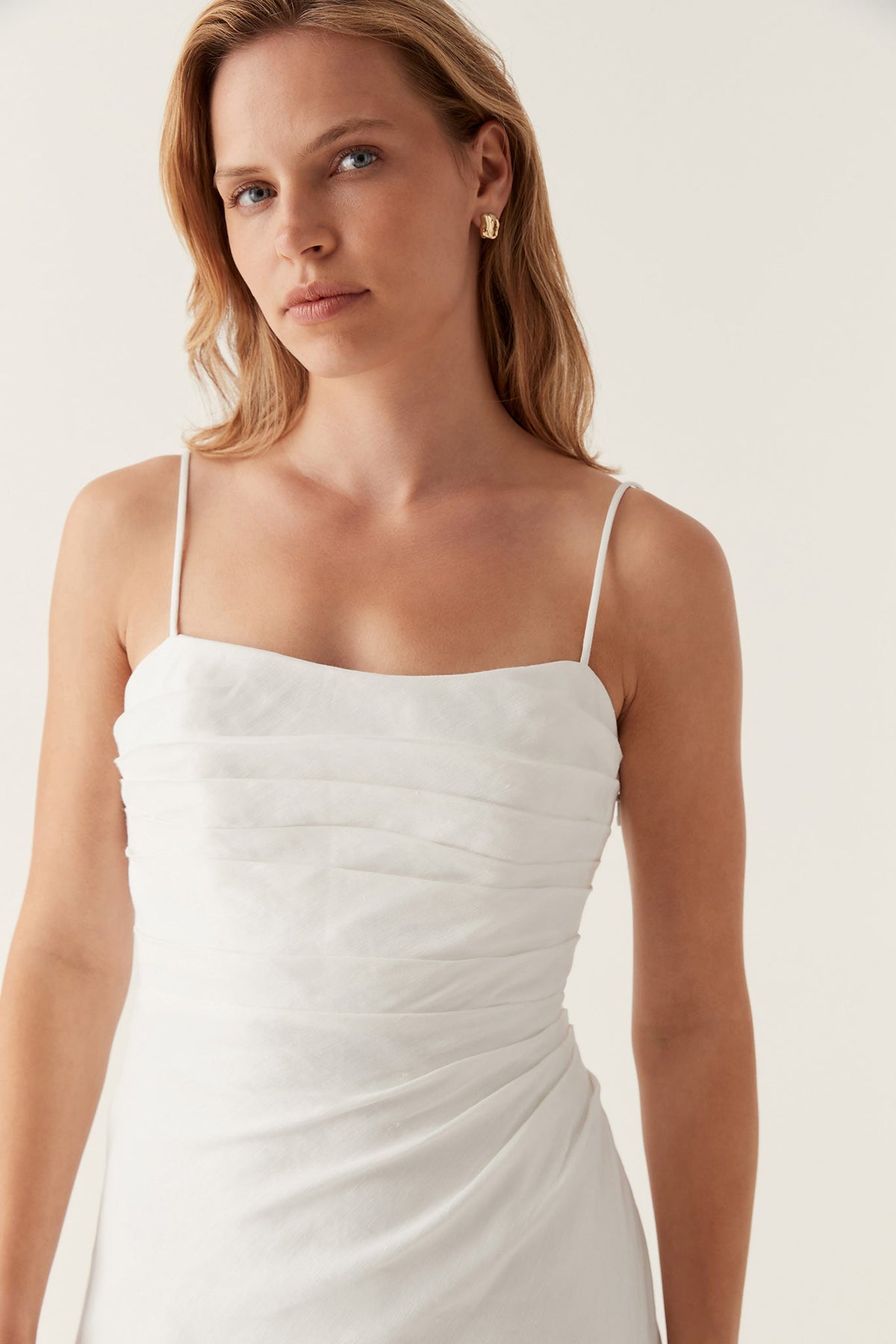 Women Clarice Draped Maxi Dress | Aje
