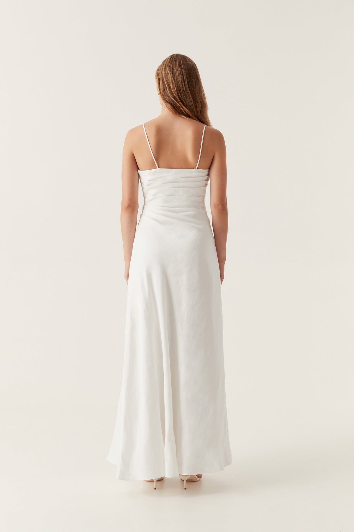 Women Clarice Draped Maxi Dress | Aje