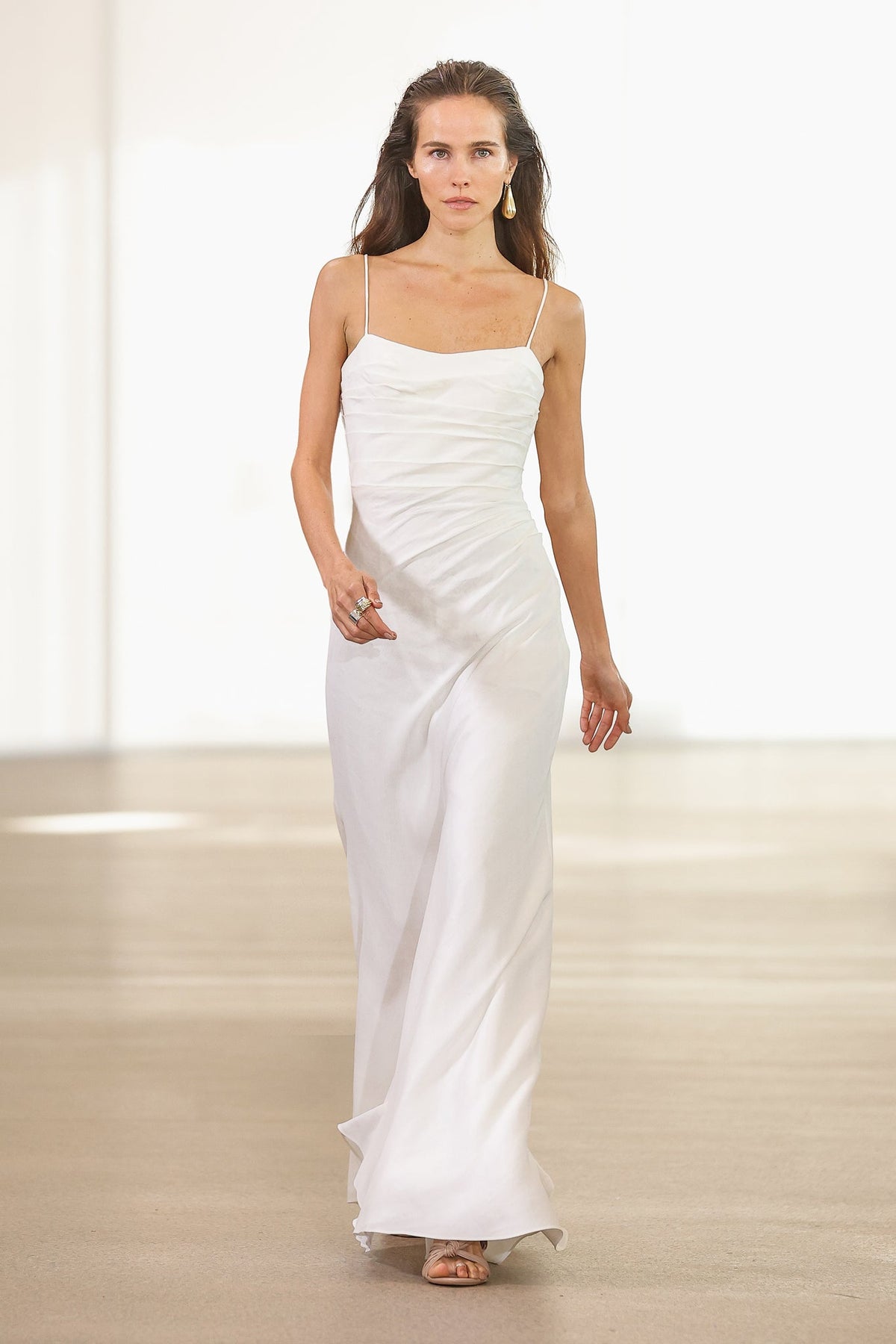 Women Clarice Draped Maxi Dress | Aje