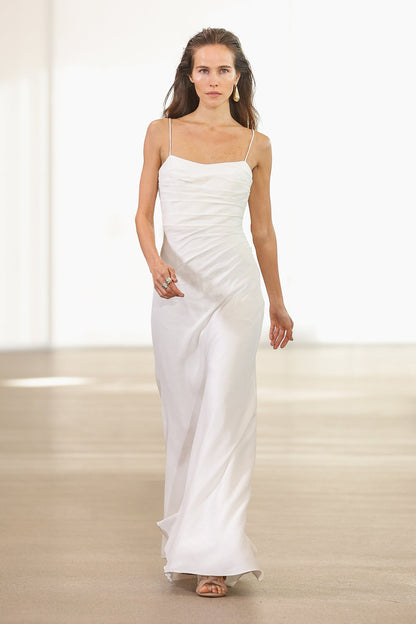 Women Clarice Draped Maxi Dress | Aje