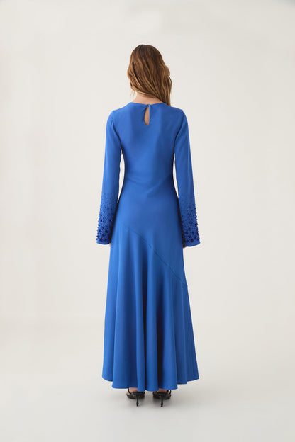 Women Weylyn Sequin Cuff Maxi Dress | Aje
