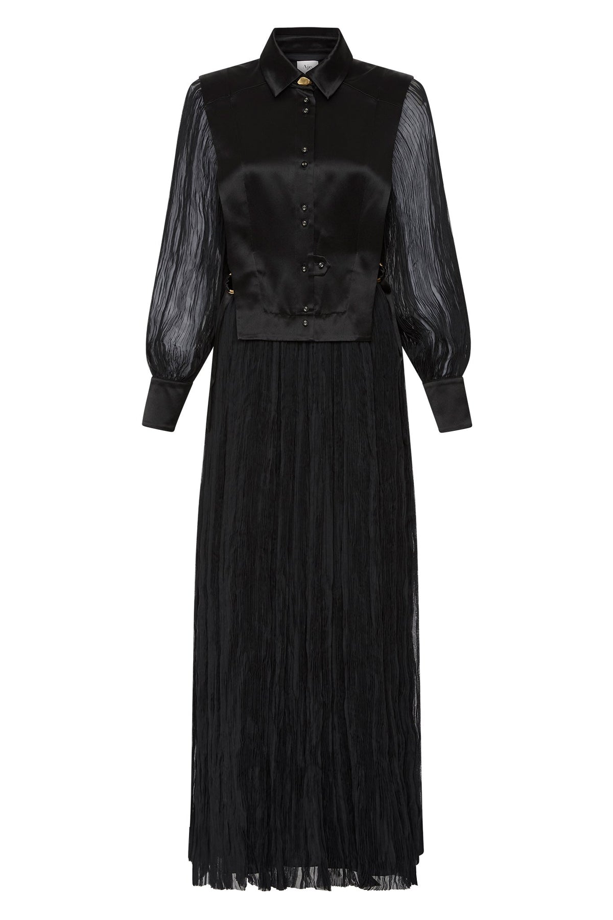 Women Aeriel Bib Front Maxi Dress | Aje
