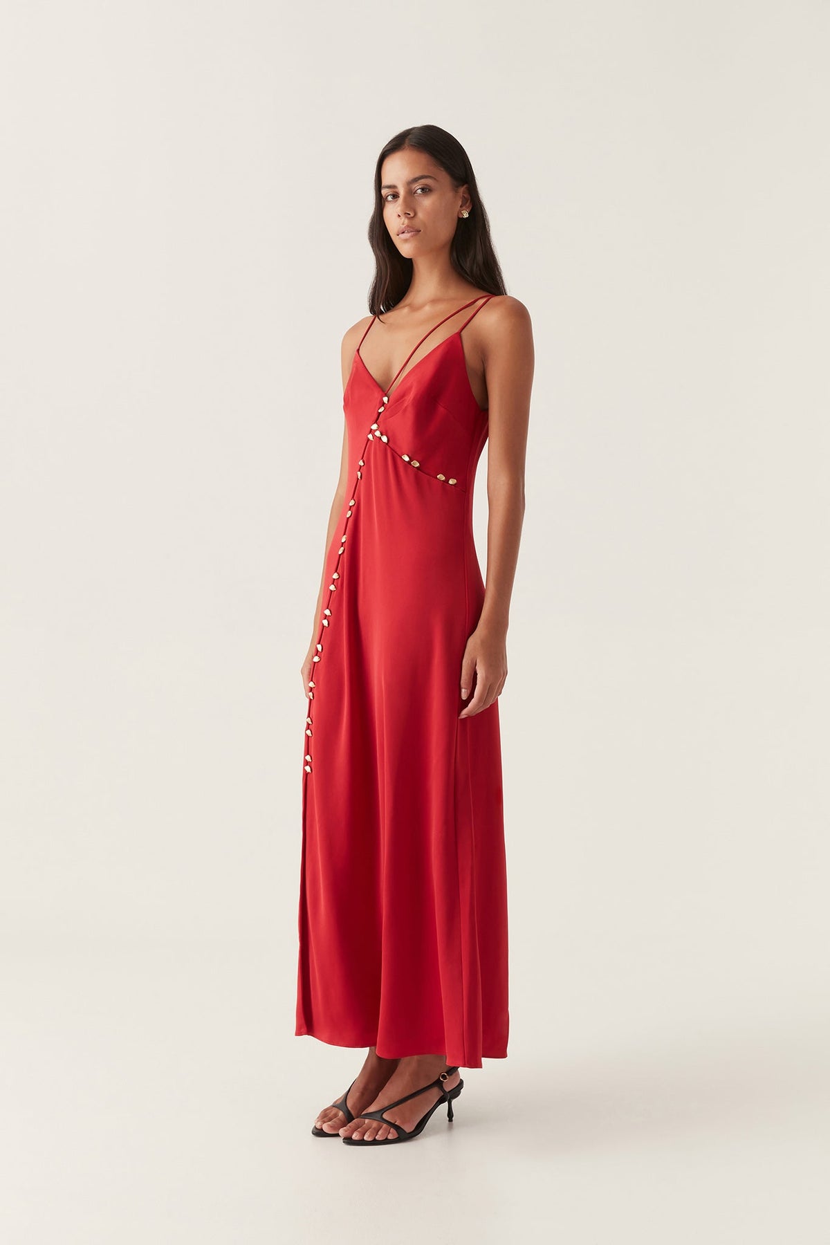 Women Riddle Button Down Maxi Dress | Aje
