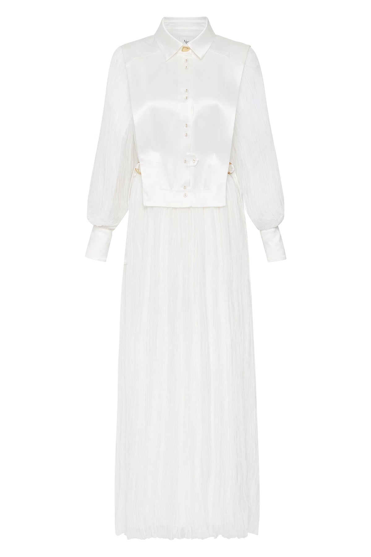 Women Aeriel Bib Front Maxi Dress | Aje