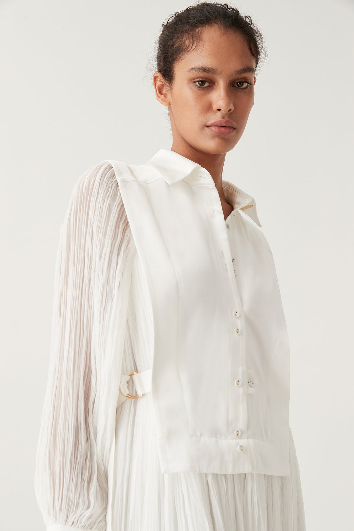 Women Aeriel Bib Front Maxi Dress | Aje