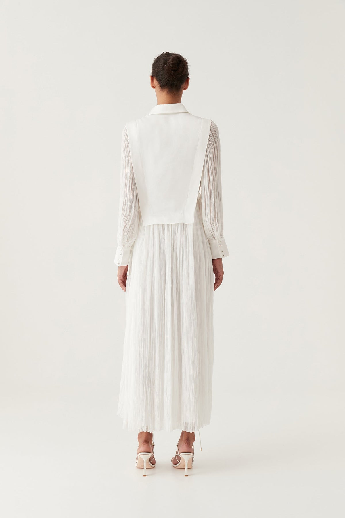 Women Aeriel Bib Front Maxi Dress | Aje