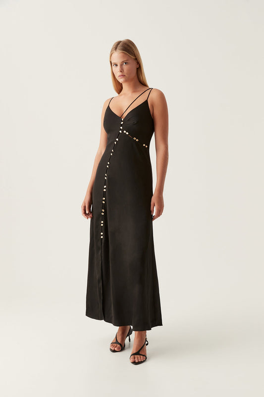 Women Riddle Button Down Maxi Dress | Aje