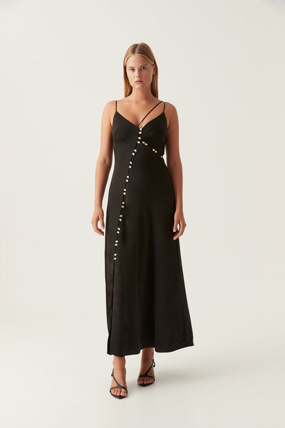 Women Riddle Button Down Maxi Dress | Aje