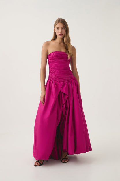 Women Violette Bubble Hem Maxi Dress | Aje