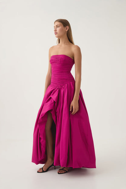 Women Violette Bubble Hem Maxi Dress | Aje