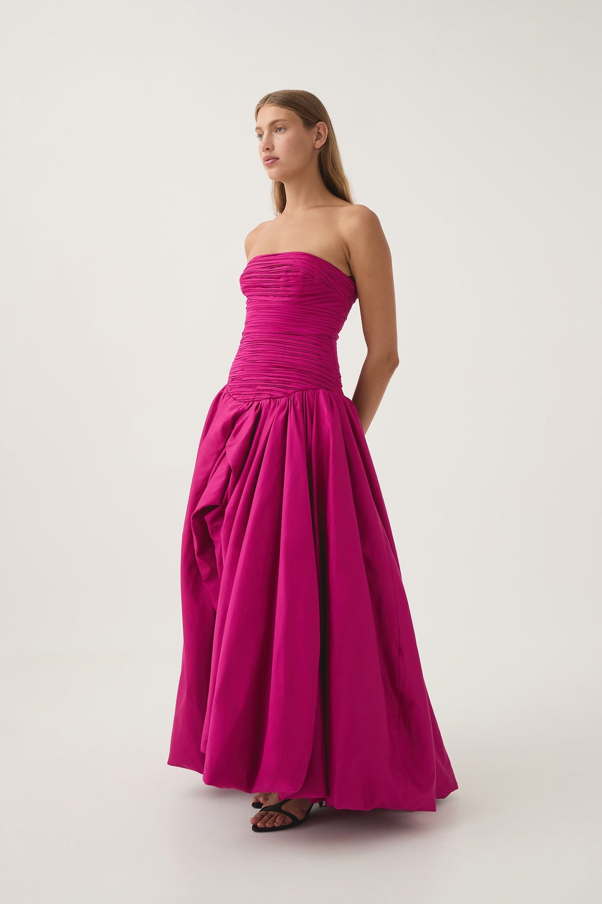 Women Violette Bubble Hem Maxi Dress | Aje