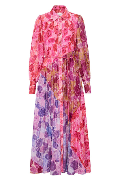 Women Collisions Smock Maxi Dress | Aje