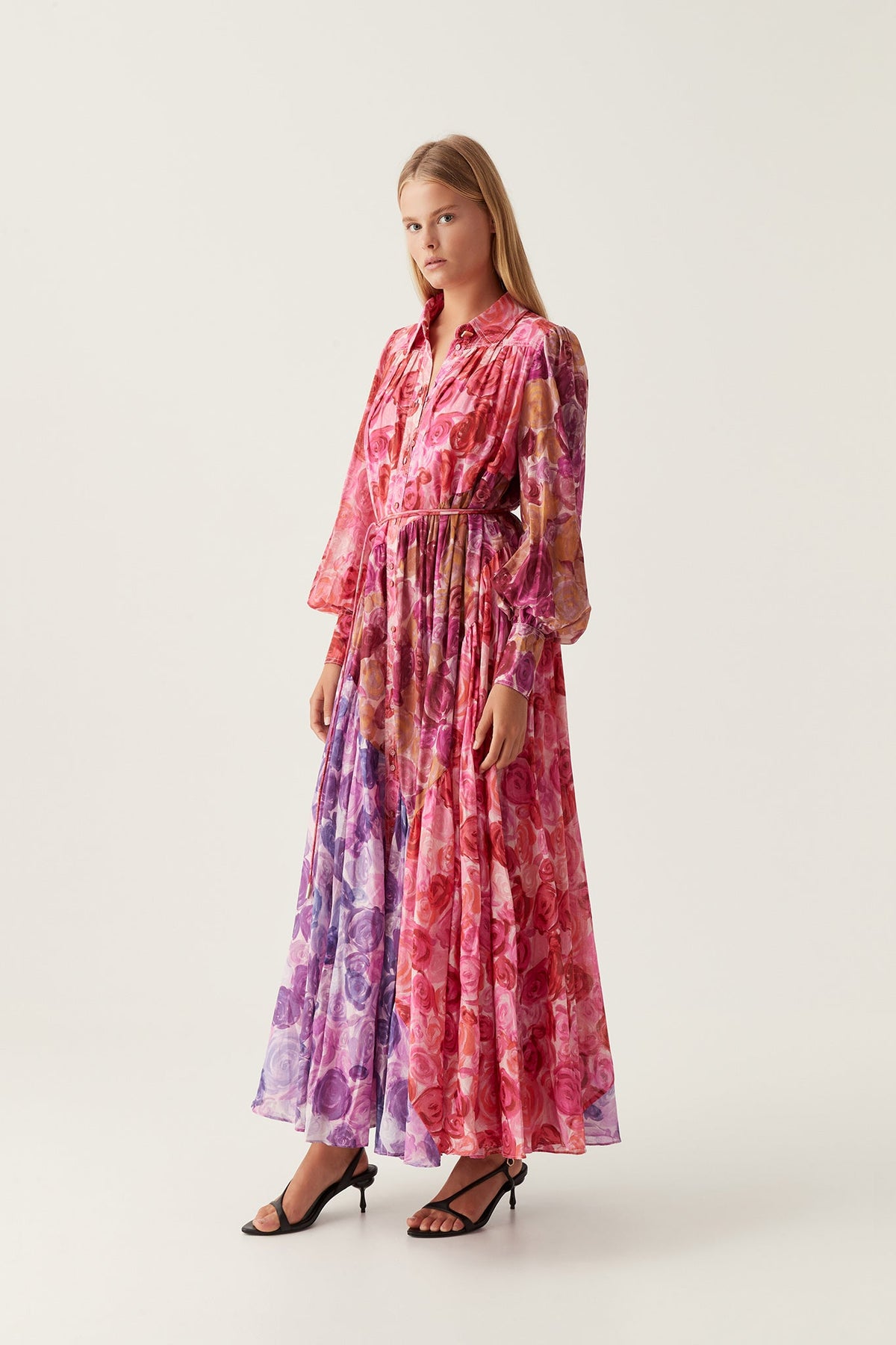 Women Collisions Smock Maxi Dress | Aje