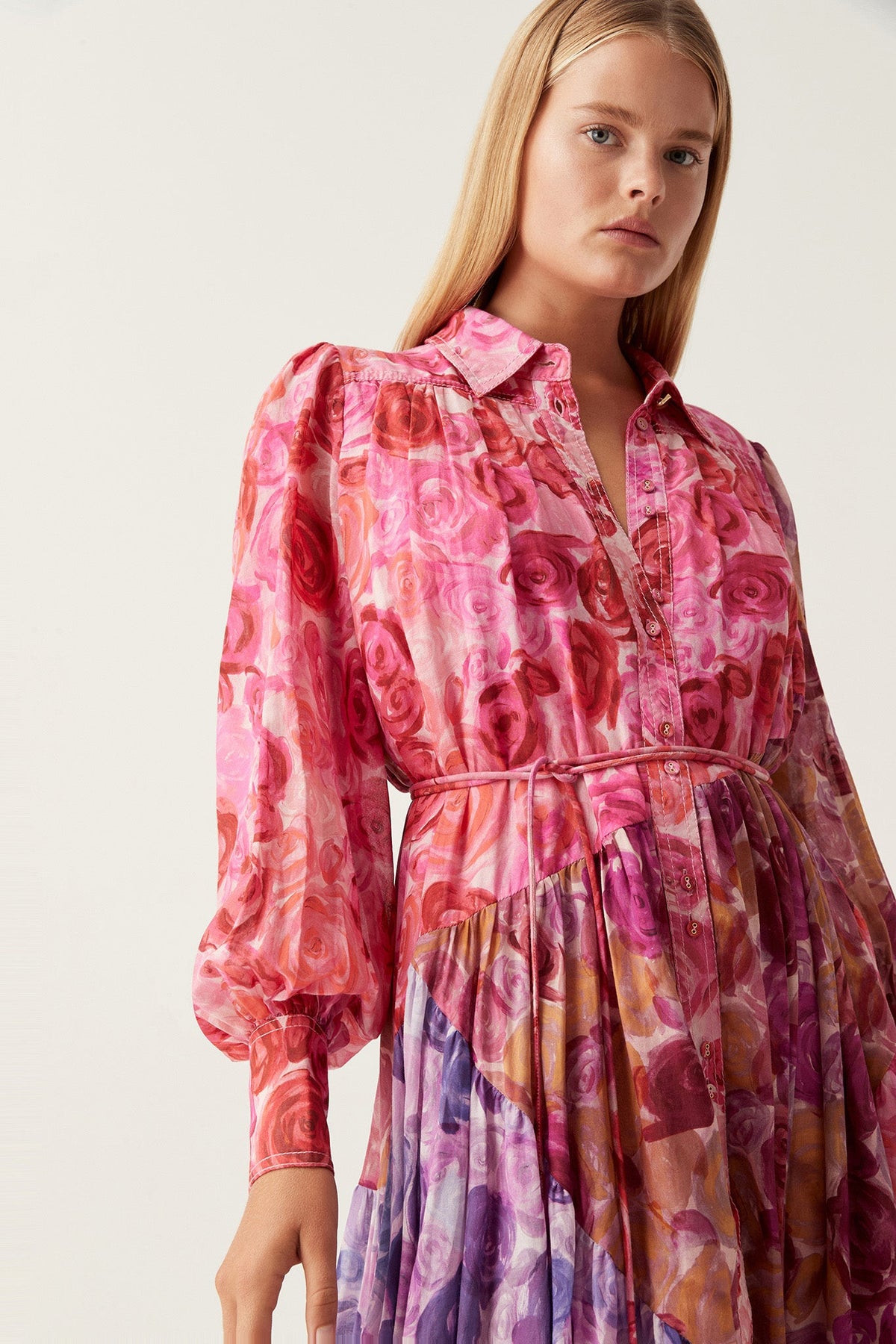 Women Collisions Smock Maxi Dress | Aje