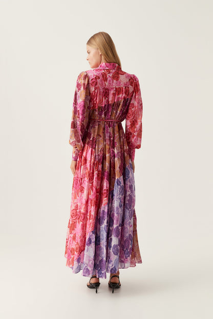 Women Collisions Smock Maxi Dress | Aje