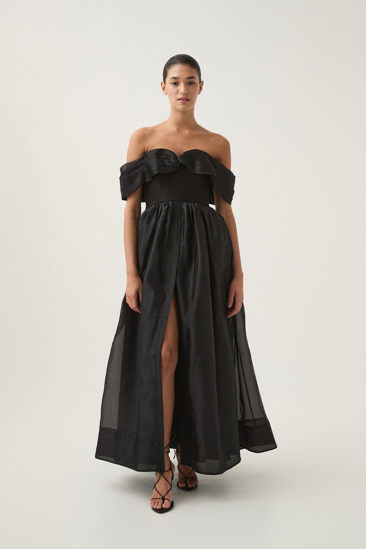 Women Cordelia Corseted Maxi Dress | Aje