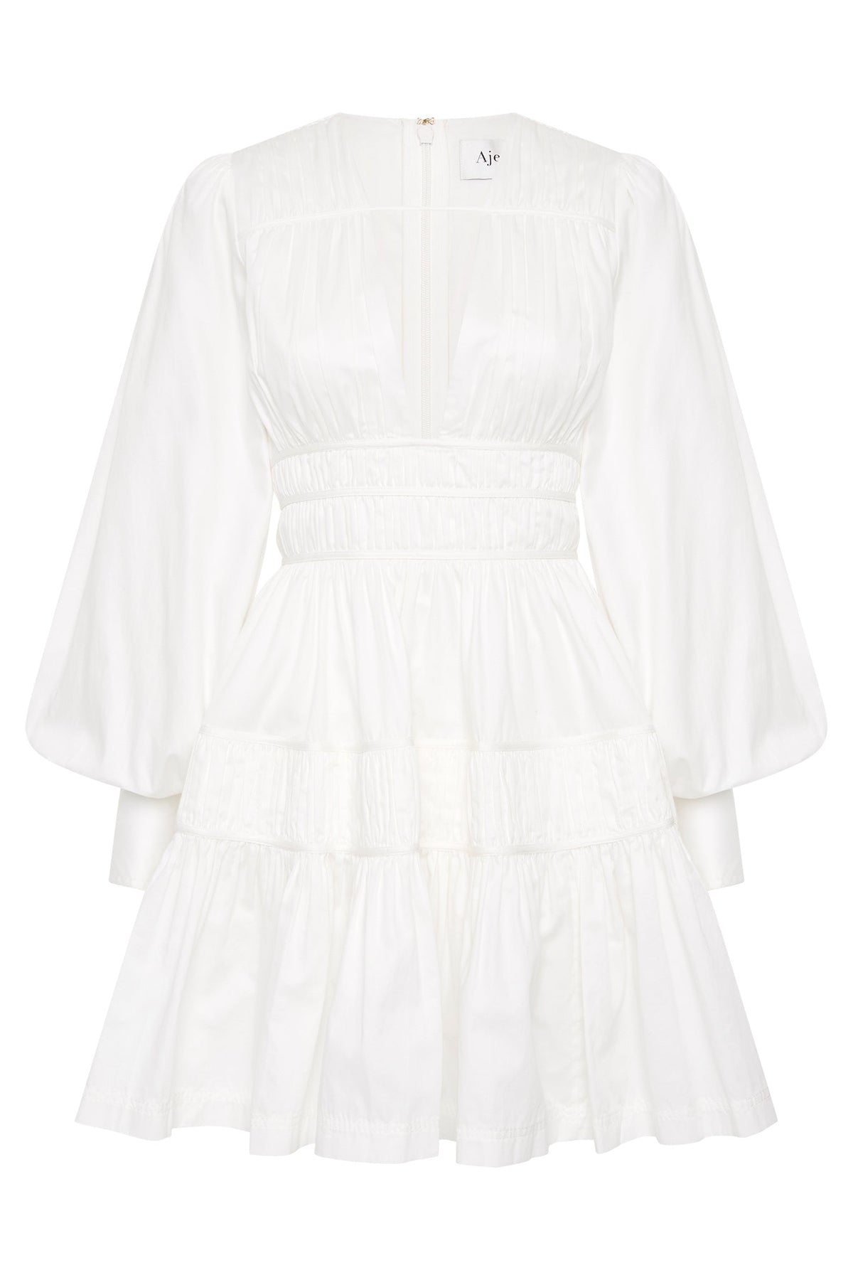 Women Fallingwater Ruched Mini Dress | Aje