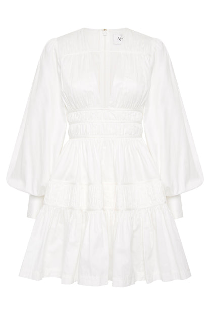 Women Fallingwater Ruched Mini Dress | Aje