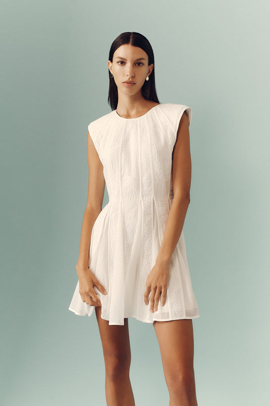 Women Soleil Lace Mini Dress | Aje