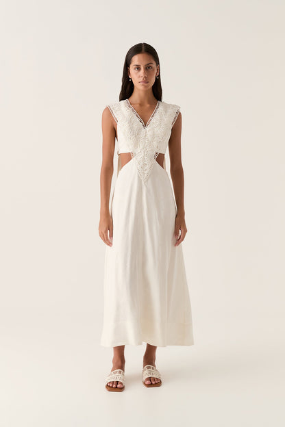 Women Spirit Belted Midi Dress | Aje