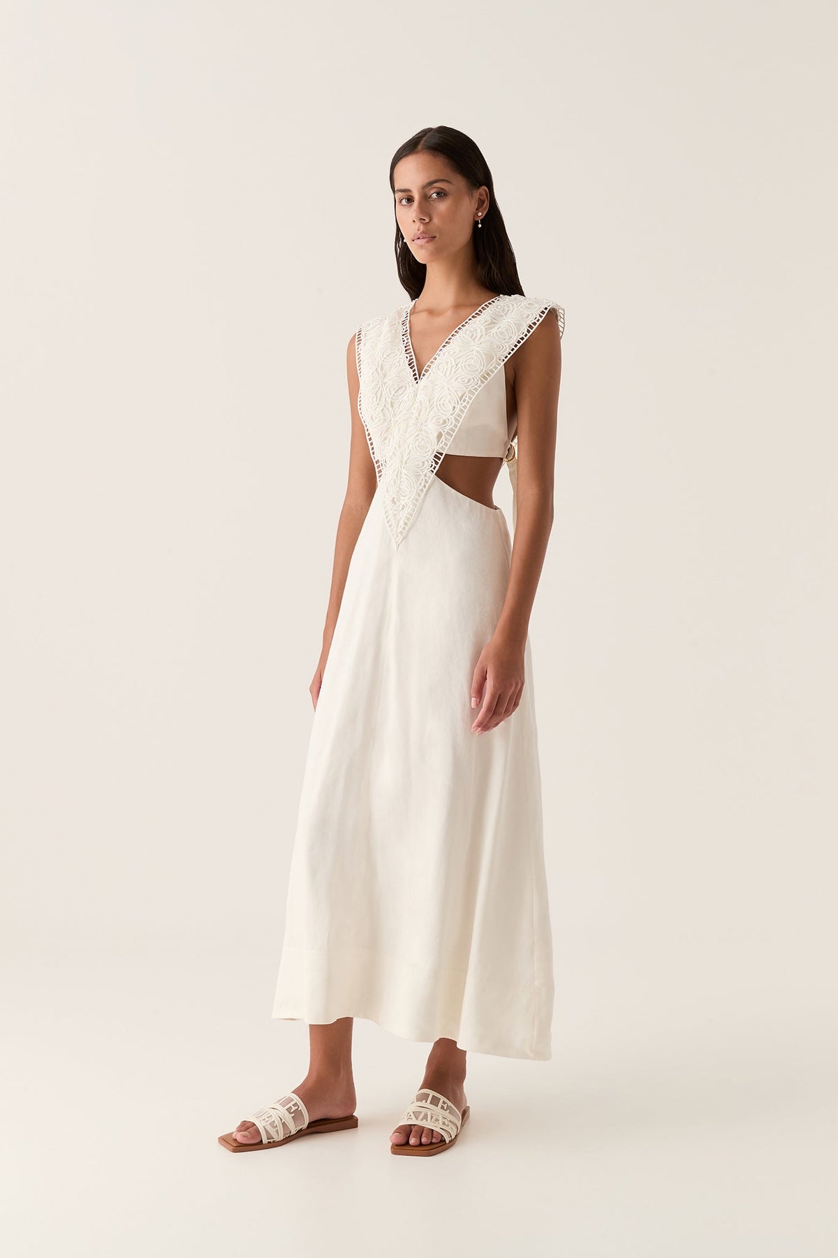 Women Spirit Belted Midi Dress | Aje