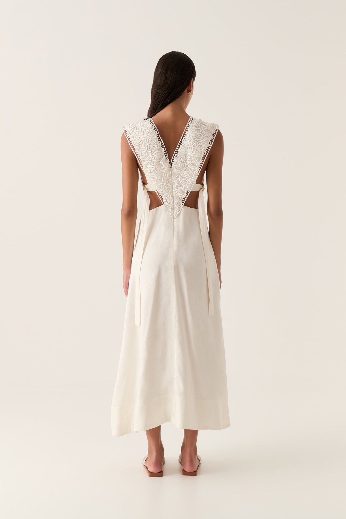 Women Spirit Belted Midi Dress | Aje