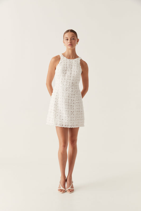 Women Quintette Textured Mini Dress | Aje
