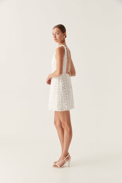 Women Quintette Textured Mini Dress | Aje
