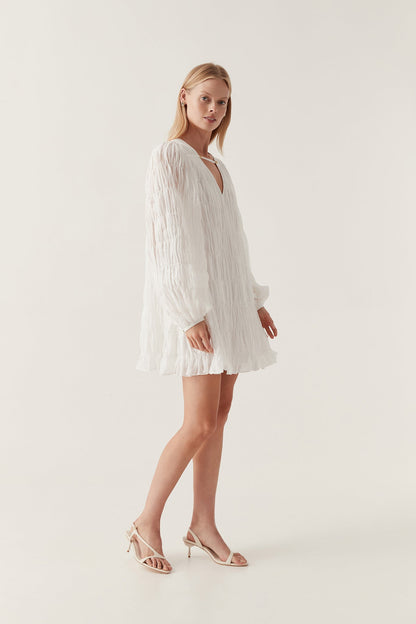 Women Evelina Ruched Mini Dress | Aje
