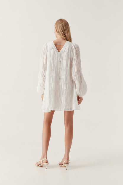 Women Evelina Ruched Mini Dress | Aje