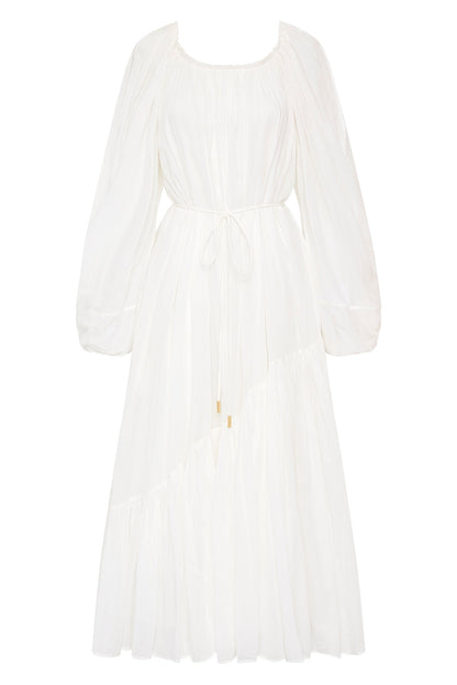 Women Avani Smock Midi Dress | Aje