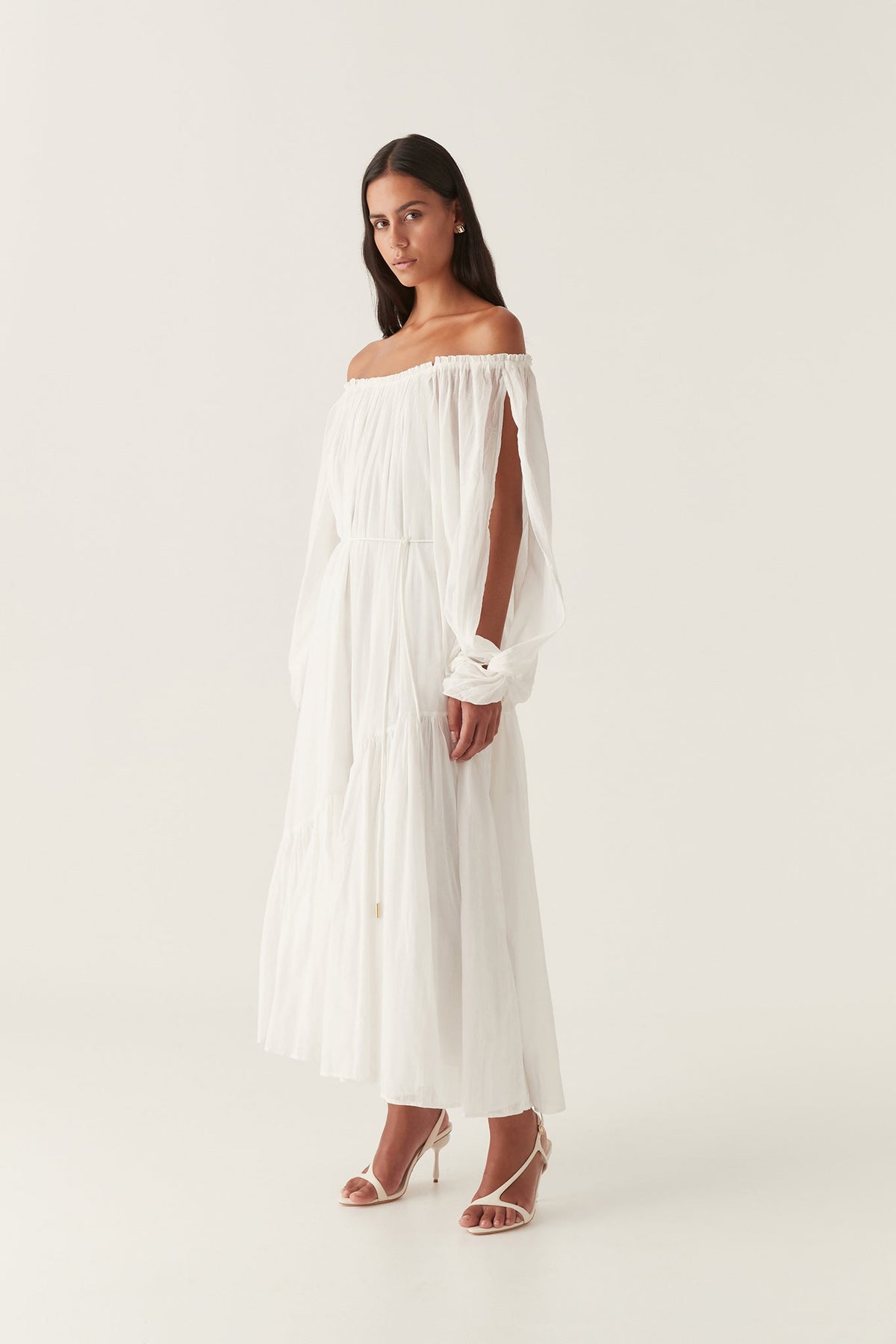 Women Avani Smock Midi Dress | Aje