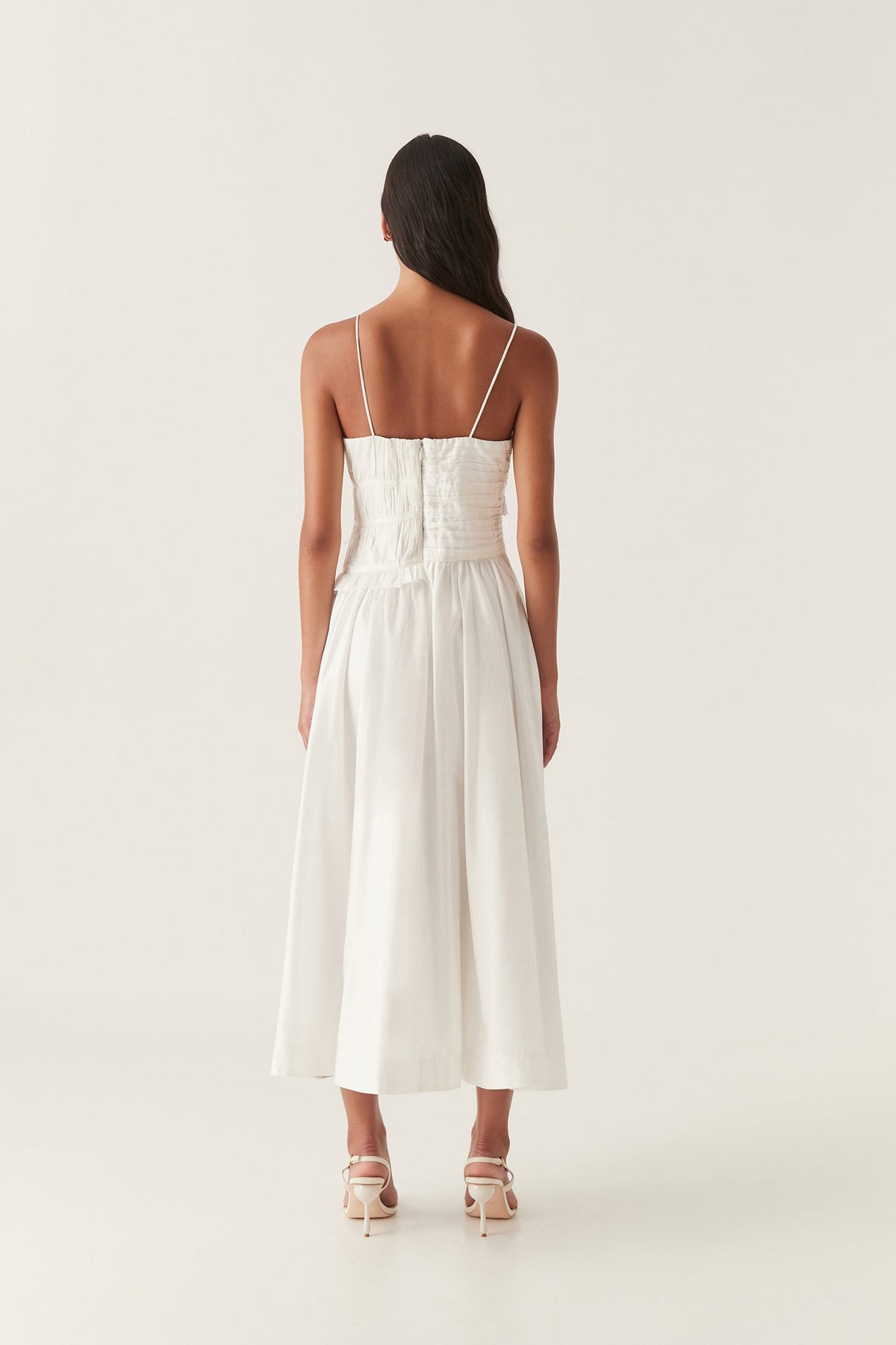 Women Synergy Frill Midi Dress | Aje